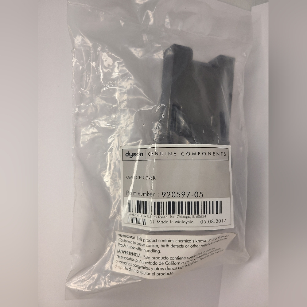 Dyson Switch Cover-Part Number 920597-05
